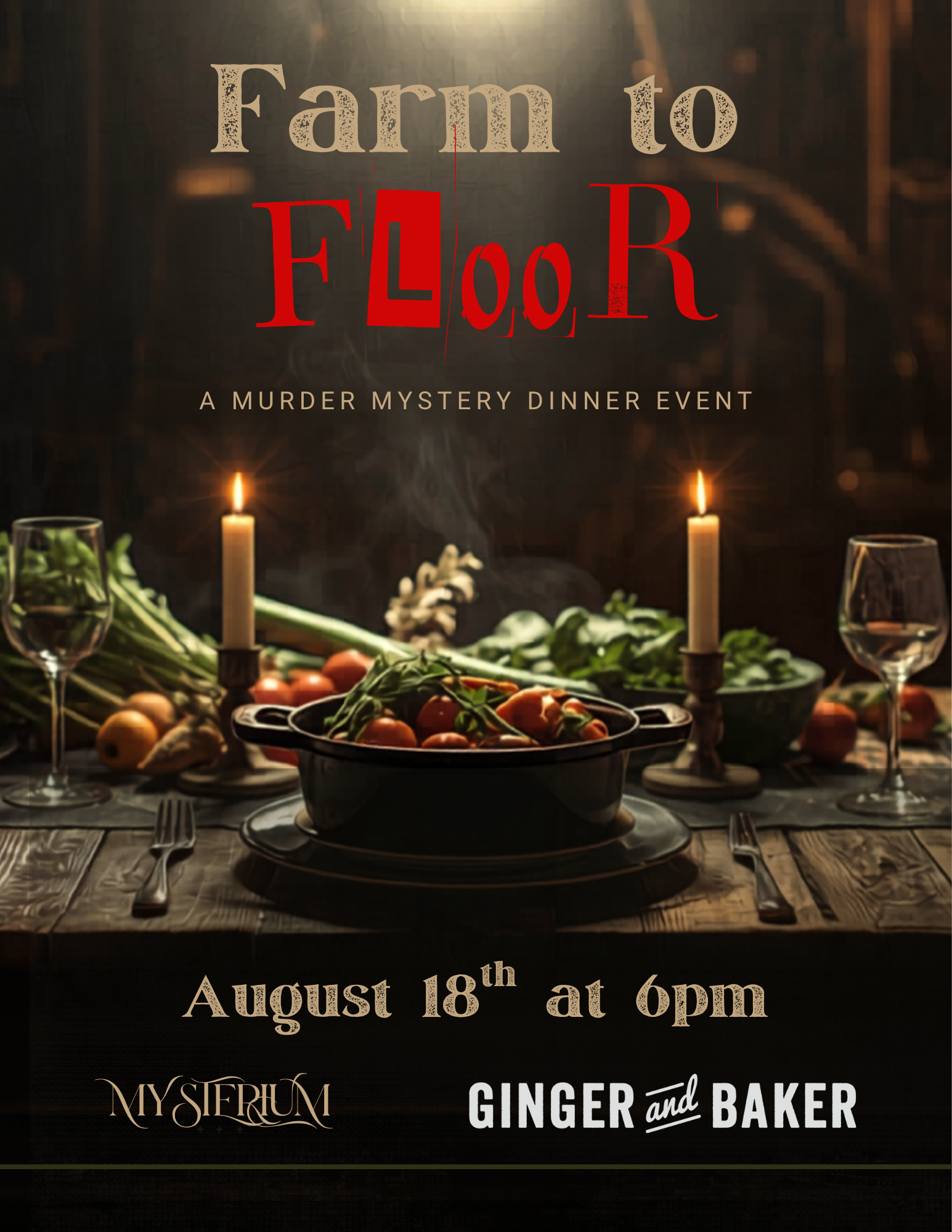 Farm to Floor: A Mysterium Murder Mystery poster